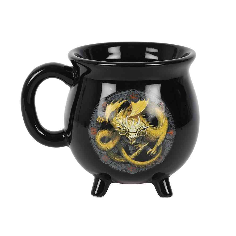 Something Different - Imbolc Colour Changing Cauldron Mok/beker - Zwart/Multicolours